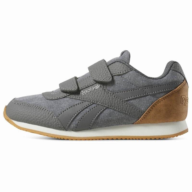 Reebok Royal Cljog 2 2v Tenisky Chlapcenske - Siva/Hnede/Biele NW5222RM